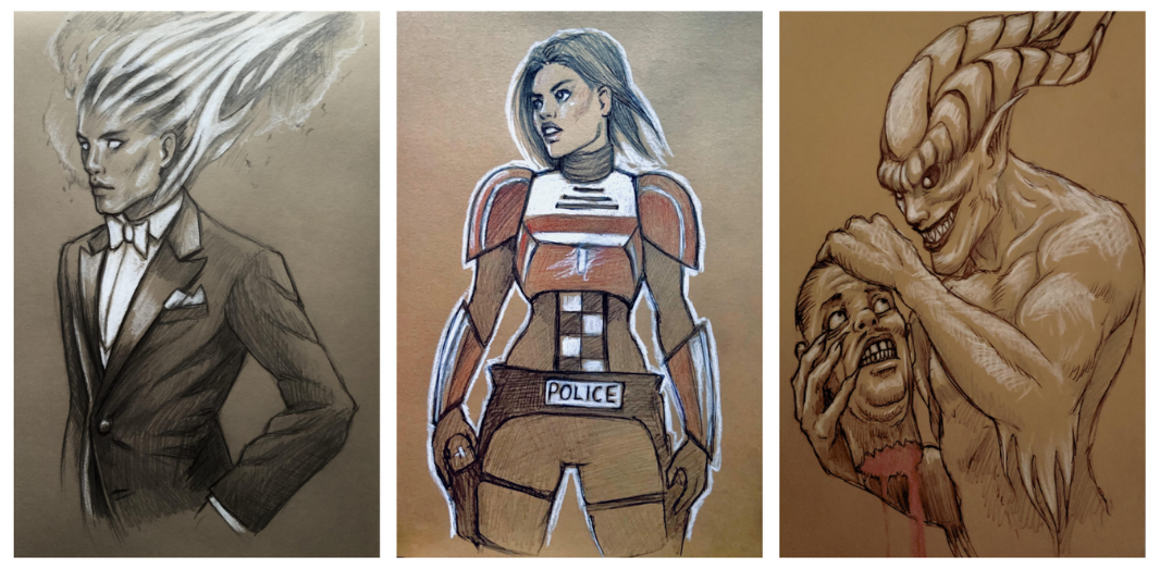 HELLBREAKER sketch prizes
