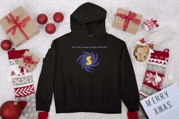 Spacewarp Hoodie Christmas background